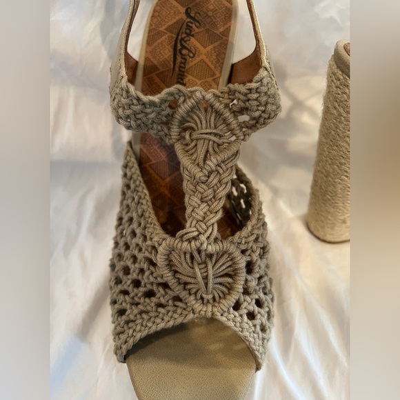Lucky Brand Wedges Never Worn! Size 9 - Picture 9 of 16